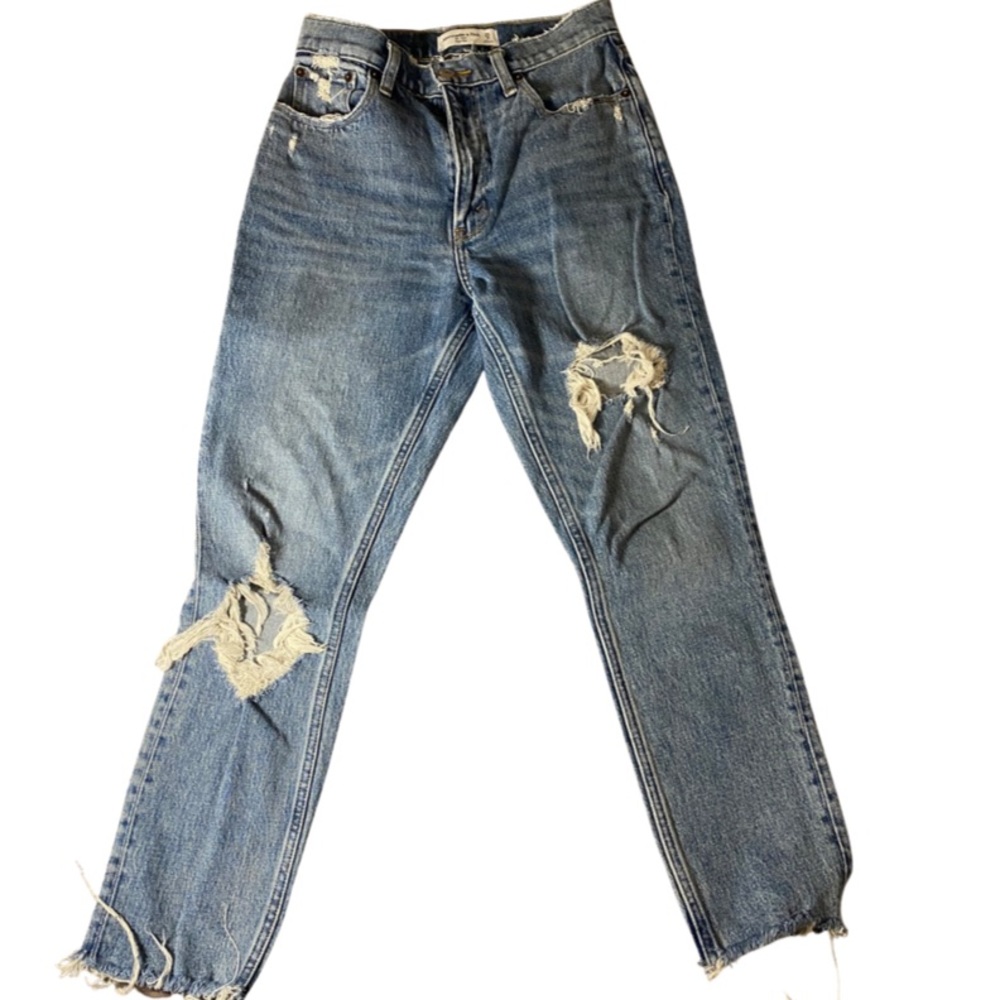 Abercrombie High-rise Mom Jeans